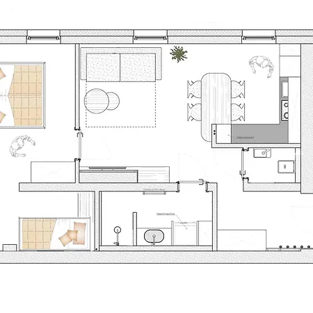 Apartmán Promenadenhirsch Bad Gastein